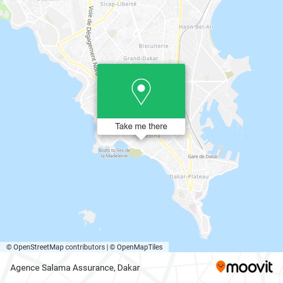 Agence Salama Assurance map