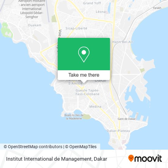 Institut International de Management map