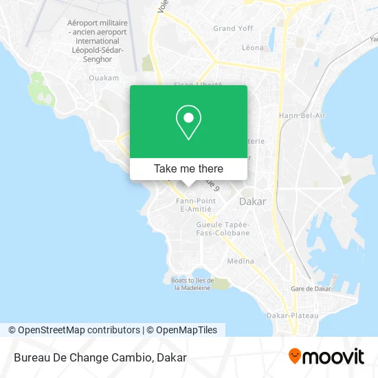 Bureau De Change Cambio map