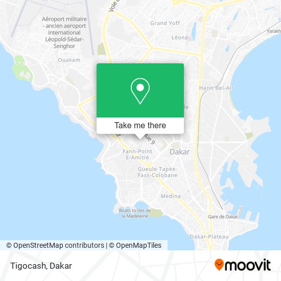 Tigocash map