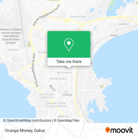 Orange Money map