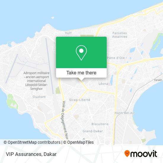 VIP Assurances map