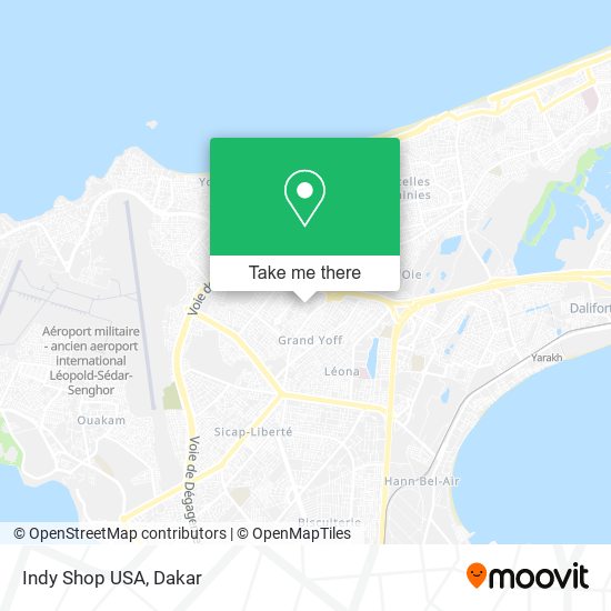 Indy Shop USA map