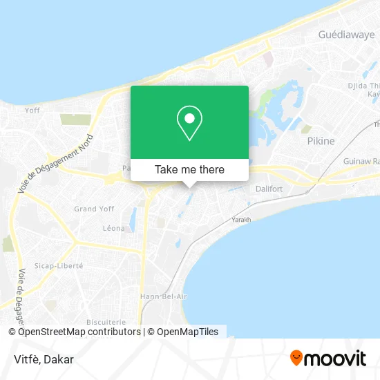 Vitfè map