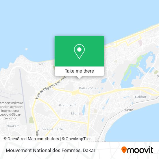 Mouvement National des Femmes map