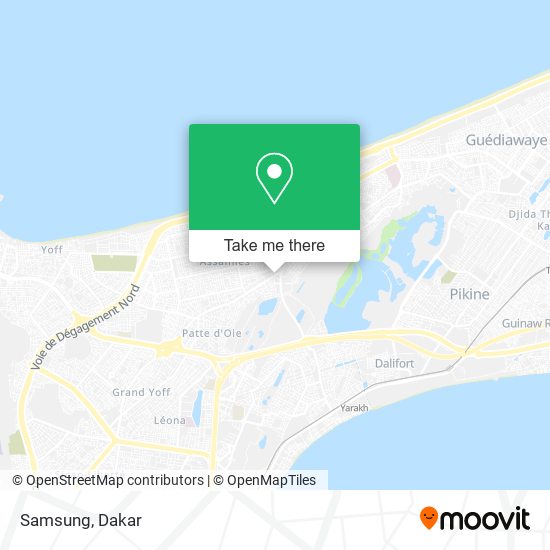 Samsung map