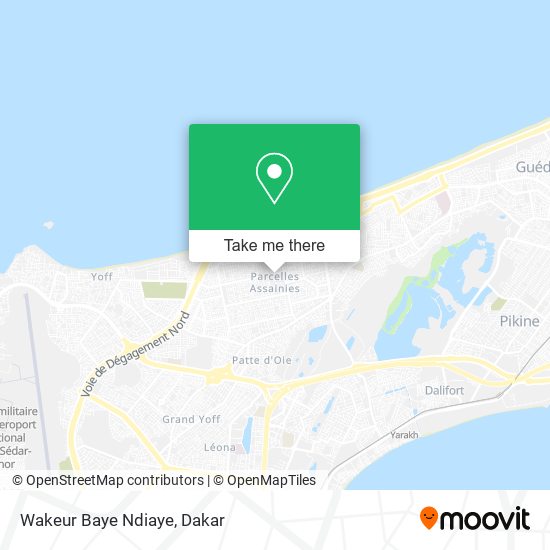 Wakeur Baye Ndiaye map