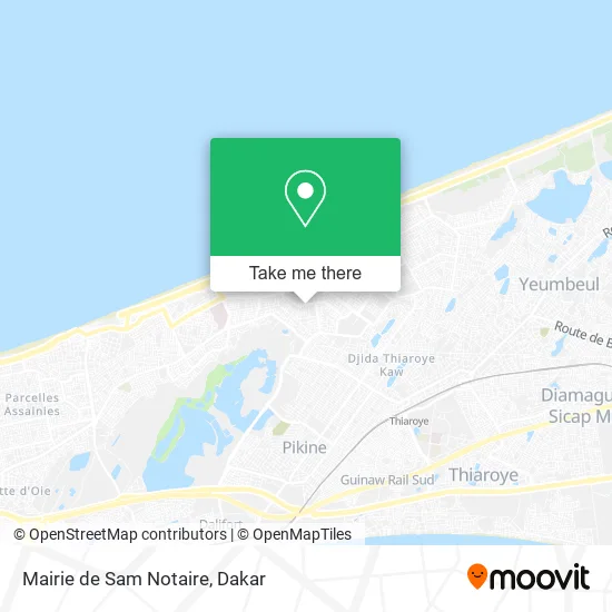 Mairie de Sam Notaire map