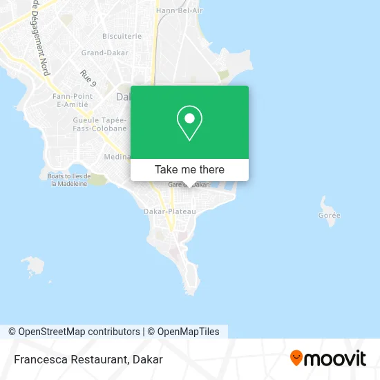 Ristorante Francesca map