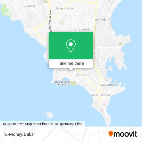 E-Money map