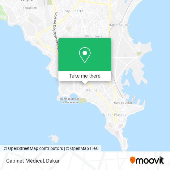 Cabinet Médical map