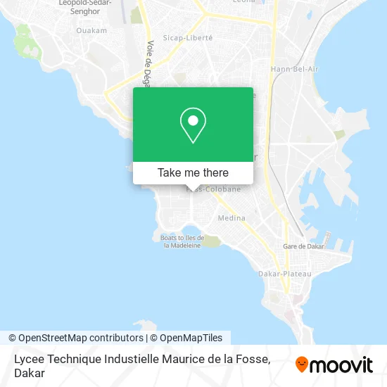 Lycee Technique Industielle Maurice de la Fosse map
