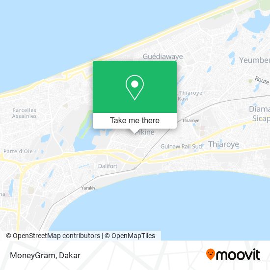 MoneyGram map