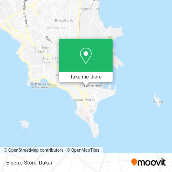 Electro Store map