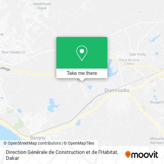 Direction Générale de Construction et de l'Habitat map
