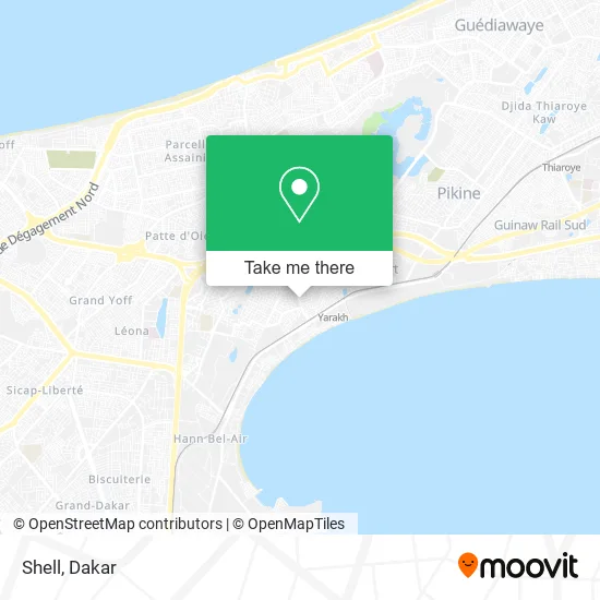 Shell map