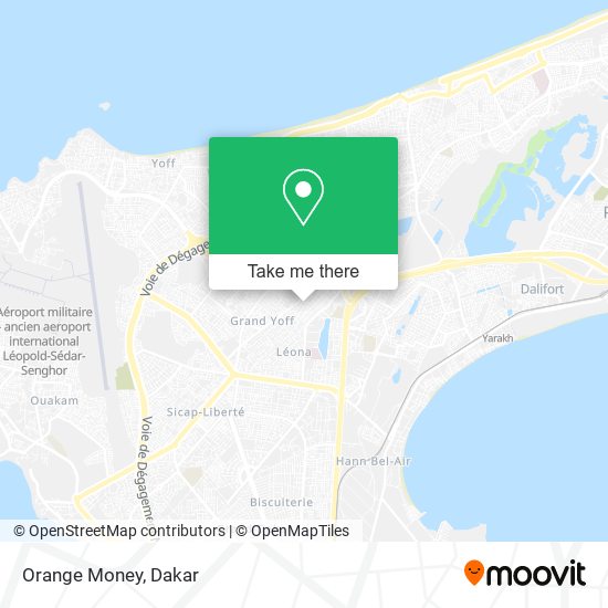 Orange Money map