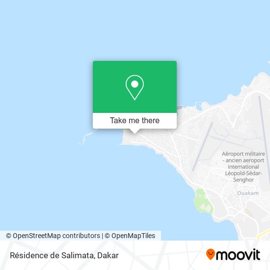 Résidence de Salimata map