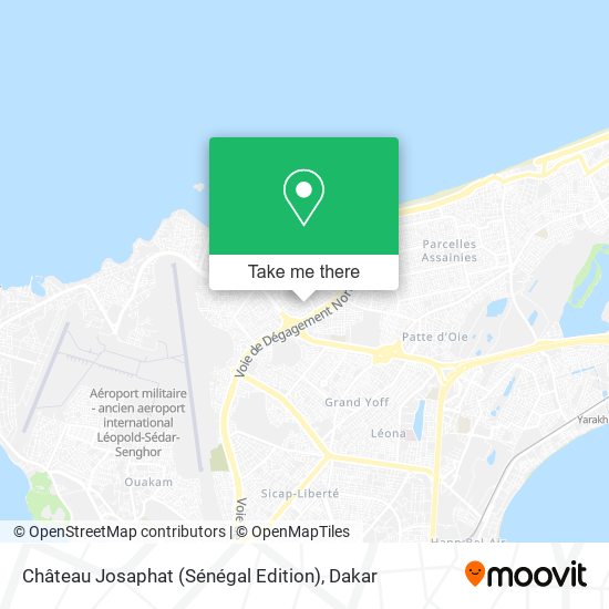 Château Josaphat (Sénégal Edition) map