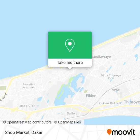 Shop Market map