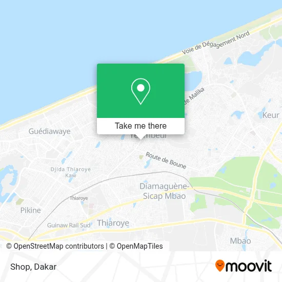 Shop map