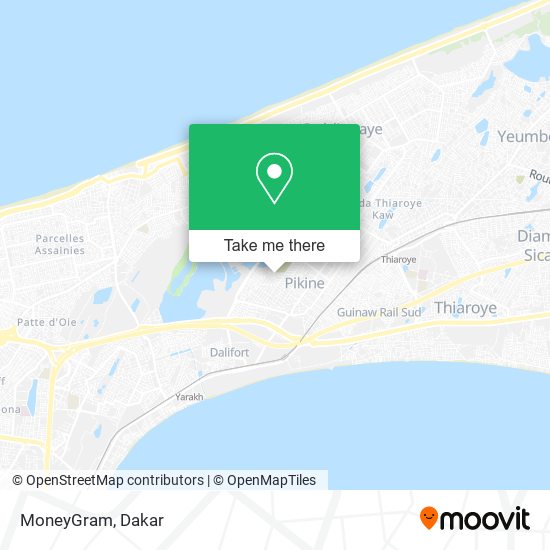 MoneyGram map