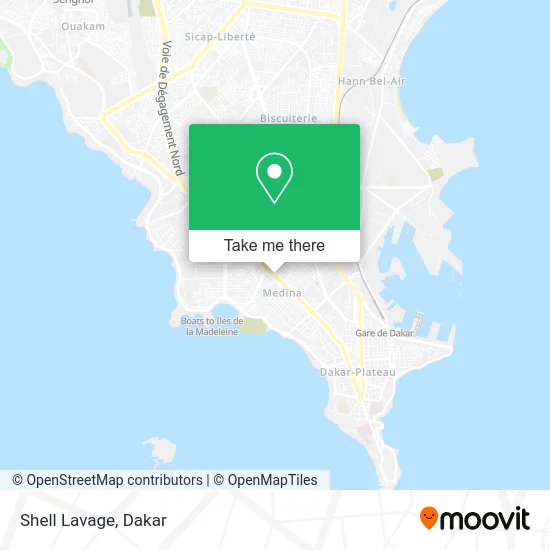 Shell Lavage map