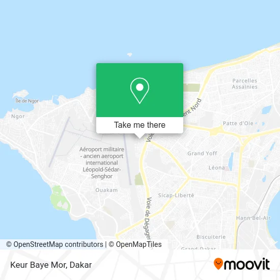 Keur Baye Mor map
