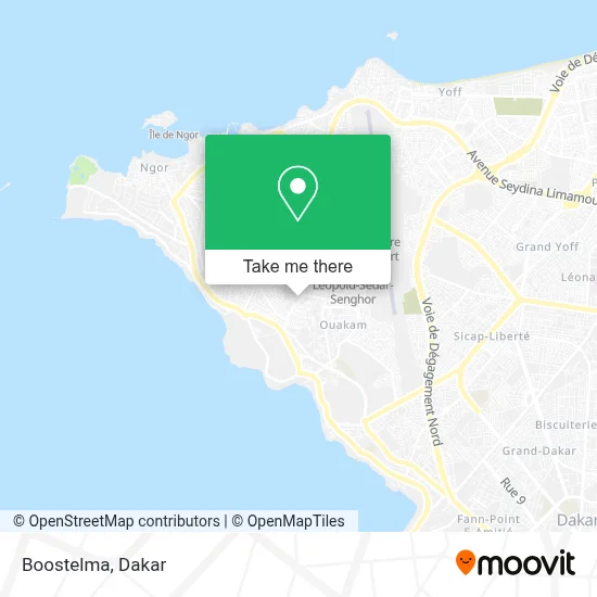 Boostelma map