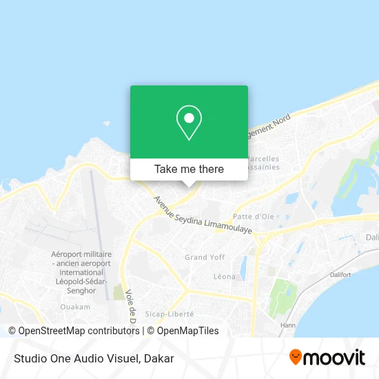 Studio One Audio Visuel map