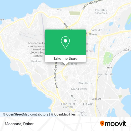 Mossane map