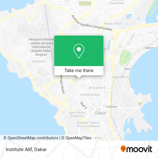 Institute Alif map