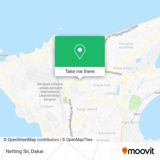 Netting Sn map