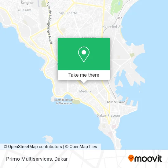 Primo Multiservices map