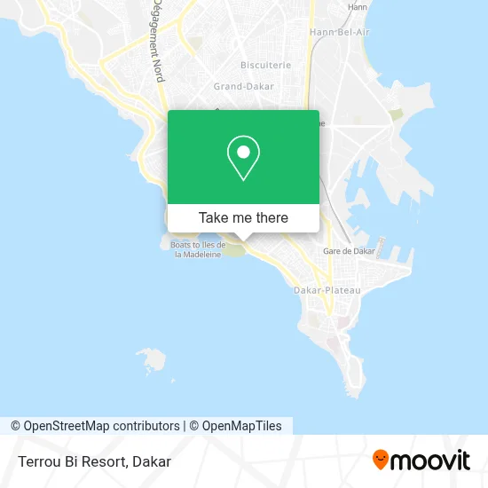 Terrou Bi Resort map
