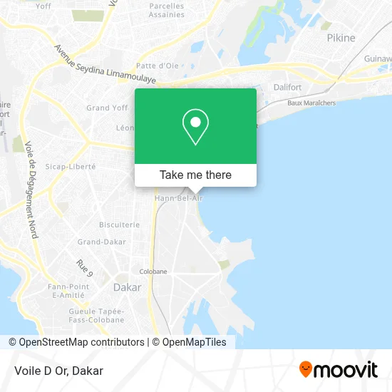 Voile D Or map