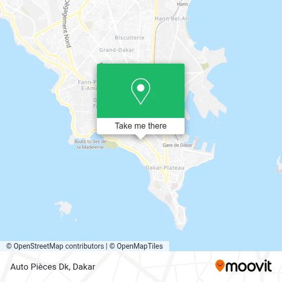 Auto Pièces Dk map