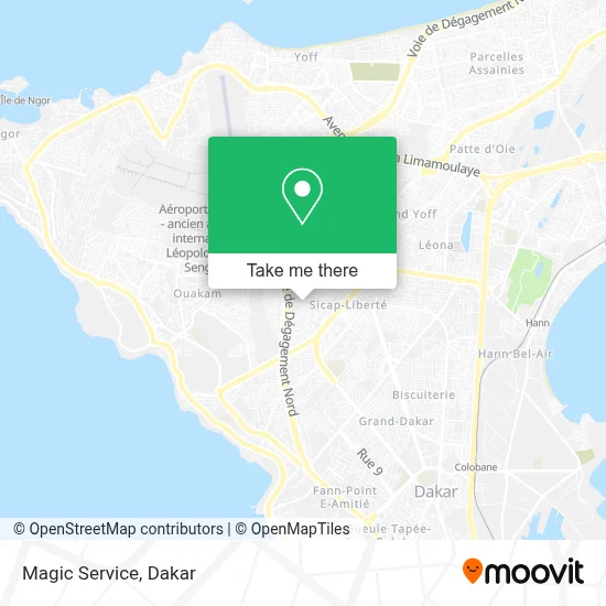 Magic Service map