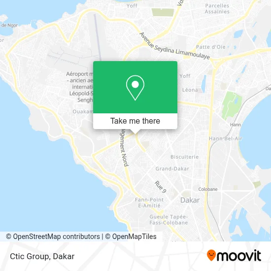 Ctic Group map
