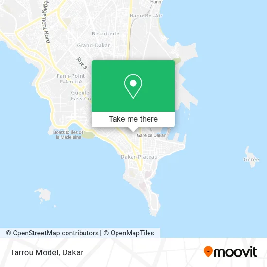 Tarrou Model map