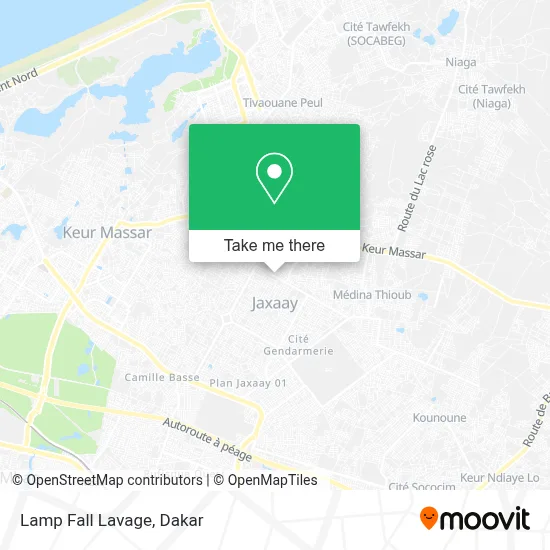 Lamp Fall Lavage map