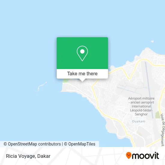 Ricia Voyage map