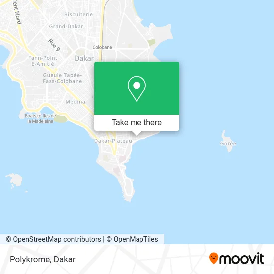 Polykrome map