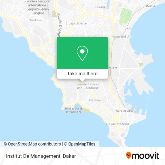 Institut De Management map