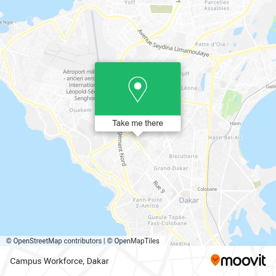 Campus Workforce map