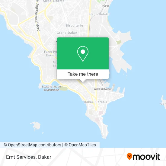 Emt Services map