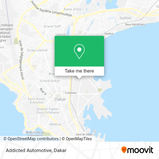 Addicted Automotive map