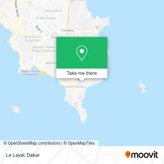 Le Layal map