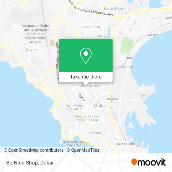 Be Nice Shop map