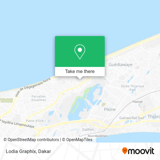 Lodia Graphix map